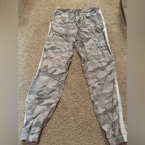 Vintage Havana Printed Side Stripe Camo Joggers